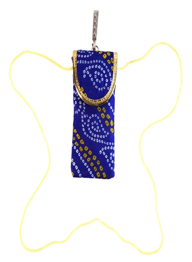 SUMERA WARQ Mobile Pouch Cover for Women Designer Multicolor Handmade Ethnic with Sling & Clip - Image 4